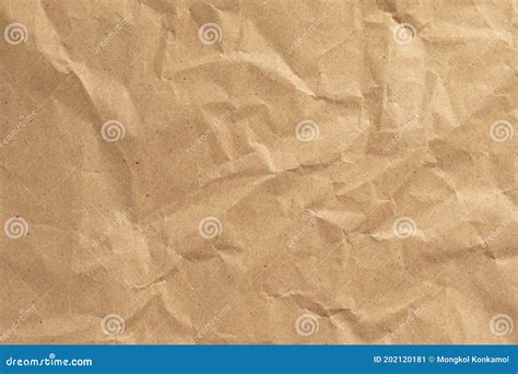 Brown Clumped Paper Texture Background Kraft Paper Horizontal With