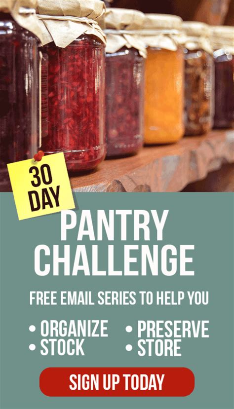 30 Day Pantry Challenge Starts Today The Purposeful Pantry