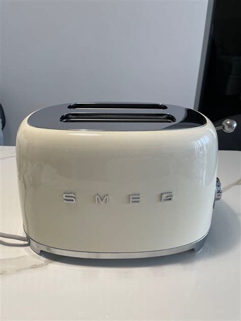 Cream Smeg Toaster Slices Tv Home Appliances Kitchen Appliances