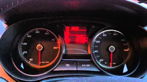 Seat Ibiza Dashboard Warning Lights On Start Up Youtube