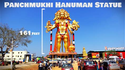 First Feet Panchmukhi Hanuman Statue Tumkur Kunigal Karnataka