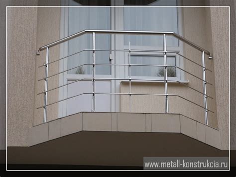 Балконные ограждения из нержавеющей стали по низкой цене. Купить ...