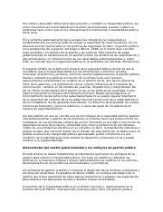 Seguridad Argumentacion Docx Una Menor Capacidad Institucional Para