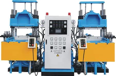 4 Stations Rubber Compression Molding Press Machine Horizontal Rubber