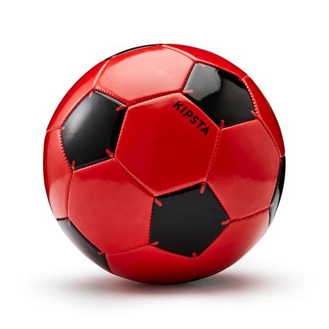 ballon de football  kick taille  enfants entre    ans rouge