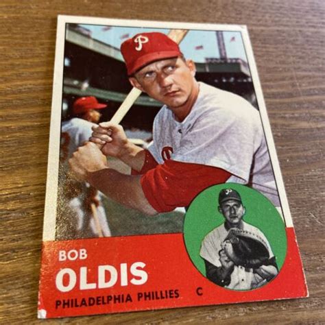 Topps Bob Oldis Philadelphia Phillies Vintage Baseball Card