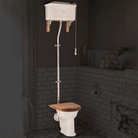 Thomas Crapper High Level Wc Set With Ceramic Cistern Ofb