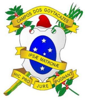 Brasão do Campos dos Goytacazes Coat of arms crest of Campos dos