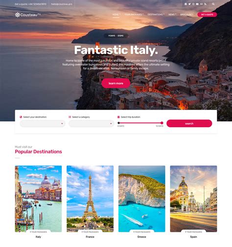 20+ Best Travel Agency WordPress Themes in 2024