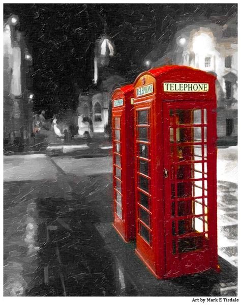 Red Phone Box Art Prints - My Obsession With British Telephone Boxes