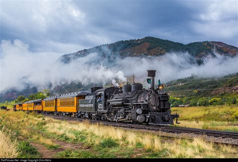 D Sng 486 Durango Silverton Narrow Gauge Railroad Steam 2 8 2 At