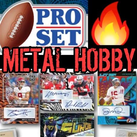 2022 LEAF PRO SET METAL FOOTBALL HOBBY 12 BOX CASE BREAK 2 RANDOM