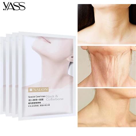 5 Pcs YASS Neck Mask Anti Aging Firming Neck Whitening Lifting Firming ...