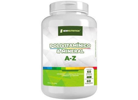 Polivitamínico Mineral A Z 60 Tablete Newnutrition o Melhor