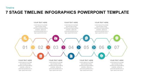 Outrageous Cool Powerpoint Timelines Illustrated Timeline Template