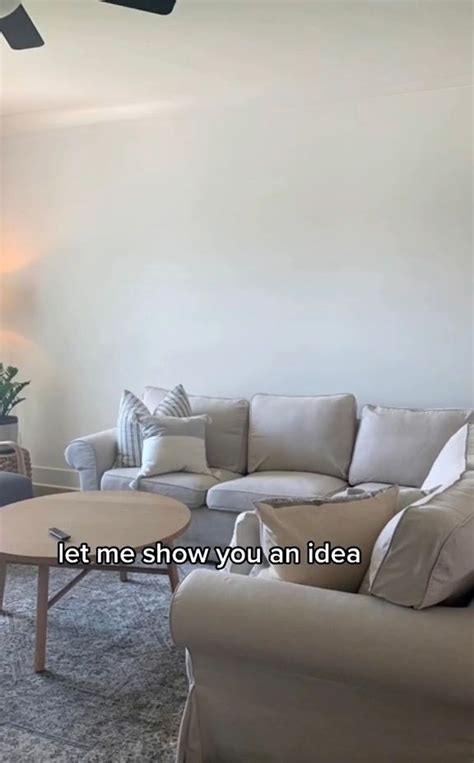 Large Blank Wall Idea Video In 2024 Living Room Makeover Accent