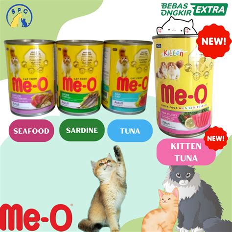 Jual MEO ME O Kaleng 400 Gram Makanan Kucing Basah Wet Food Cat Food