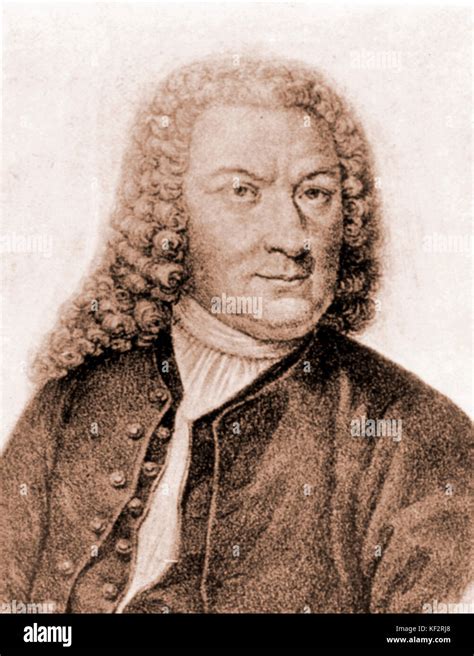 Johann Sebastian Bach Retrato Del Compositor Y Organista Alemán