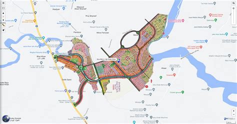 New Metro City Gujar Khan Map NMC Map A And B Block