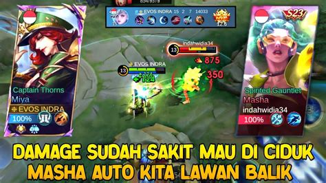 Lagi Solo Rank Malah Ketemu Masha Dan Top Global Lancelot Build Top