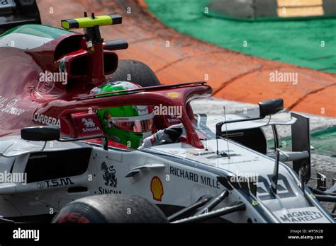 99 Antonio Giovinazzi Ita Alfa Romeo Sauber F1 Team Hi Res Stock