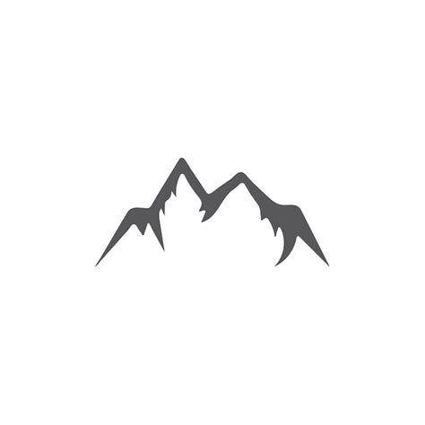 Premium Vector Mountain Icon Logo Business Template Vector Illustration