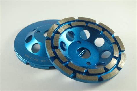 Inch Double Segmented Row Diamond Cup Grinding Wheel For Marble Stone