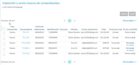 Impresi N Y Env O Masivo De Comprobantes Pos Avanzado Emprendedor