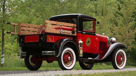 1930 Ford Model A Fire Truck at Monterey 2016 as S17 - Mecum Auctions