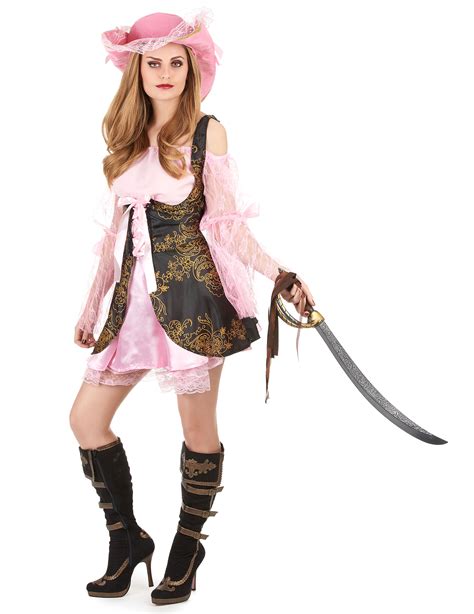 Déguisement pirate rose luxe femme Deguise toi achat de Déguisements