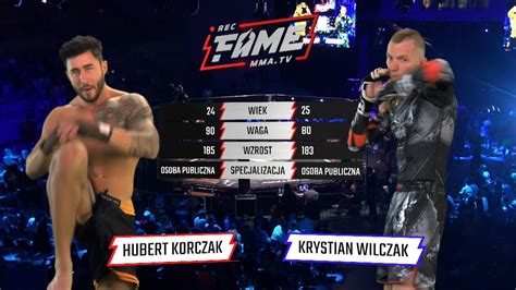 FAME MMA 1 Hubert Ken Korczak vs Krystian Krycha Wilczak Cała