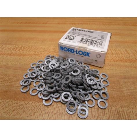 Nord Lock Nl6 Steel Wedge Locking Washer 1219 Pack Of 200 Mara