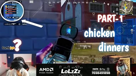 LolZzZ Gameplay Chiken Dinner Gameplay 1v4 Clutch YouTube