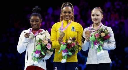 Rebeca Andrade Supera Biles E Conquista Bicampeonato Do Salto No