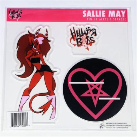 Helluva Boss Pin Up Sallie May Limited Edition Acrylic Stand Standee Figure Ebay