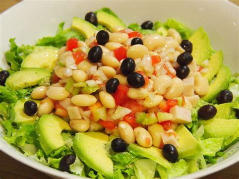 Ensalada De Alubias Blancas Y Pavo Braseado Cocina Sin Carn