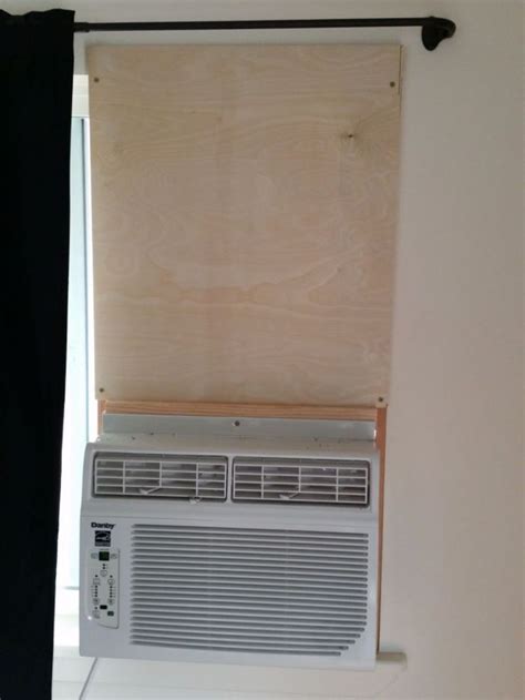 Mounting A Standard Air Conditioner In A Sliding Window From The