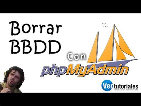 C Mo Eliminar Una Base De Datos Mysql Con Phpmyadmin Mysql Ya