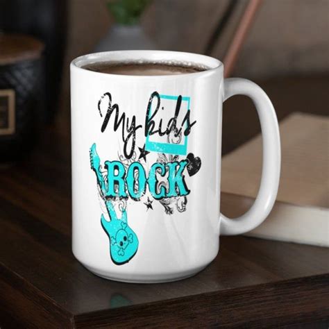 My Kids Rock Mug My Kids Rock Kids Rock My Kids My Kids Etsy In 2021