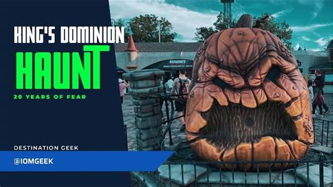 Halloween Haunt 2021 Opening Night At Kings Dominion Mazes And Scare