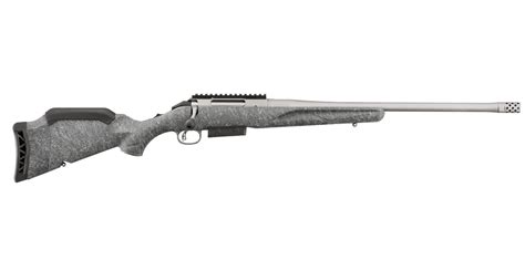 Ruger American Gen Ii 450 Bushmaster Rifle With Gray Splatter Stock And