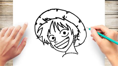 One Piece Luffy Drawing - Sibotega