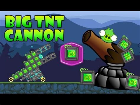 Big Tnt Cannon Bad Piggies Inventions Youtube