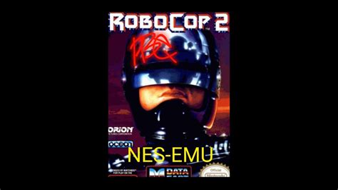 Nes Robocop 2 Demo Youtube