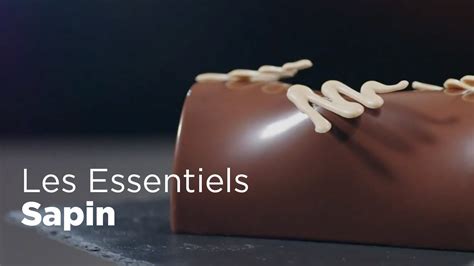 Valrhona Essentiels Décors chocolat sapin YouTube