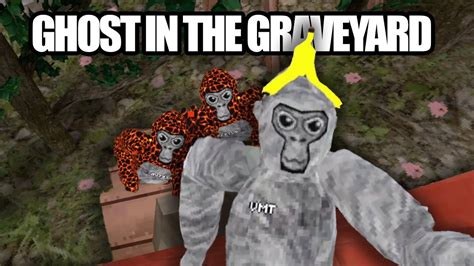 Ghost In The Graveyard BEST MINIGAME Gorilla Tag VR YouTube