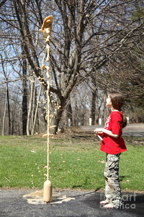 Mentos And Soda Reaction Photograph by Ted Kinsman - Fine Art America