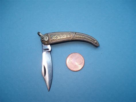 Petit Couteau Poche Ancien Tolède Antique Toledo Pocket Knife Ebay