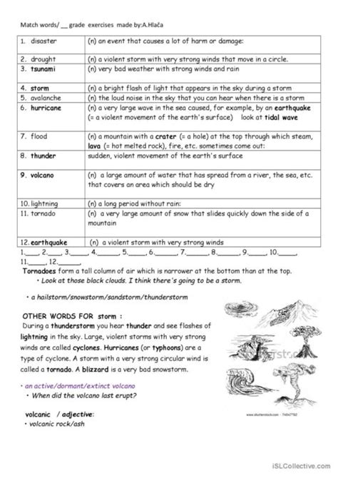 450 Natur English ESL Worksheets Pdf Doc