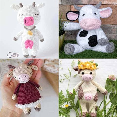 Mini Amigurumi Cow Free Crochet Pattern Amigurumi 50 Off